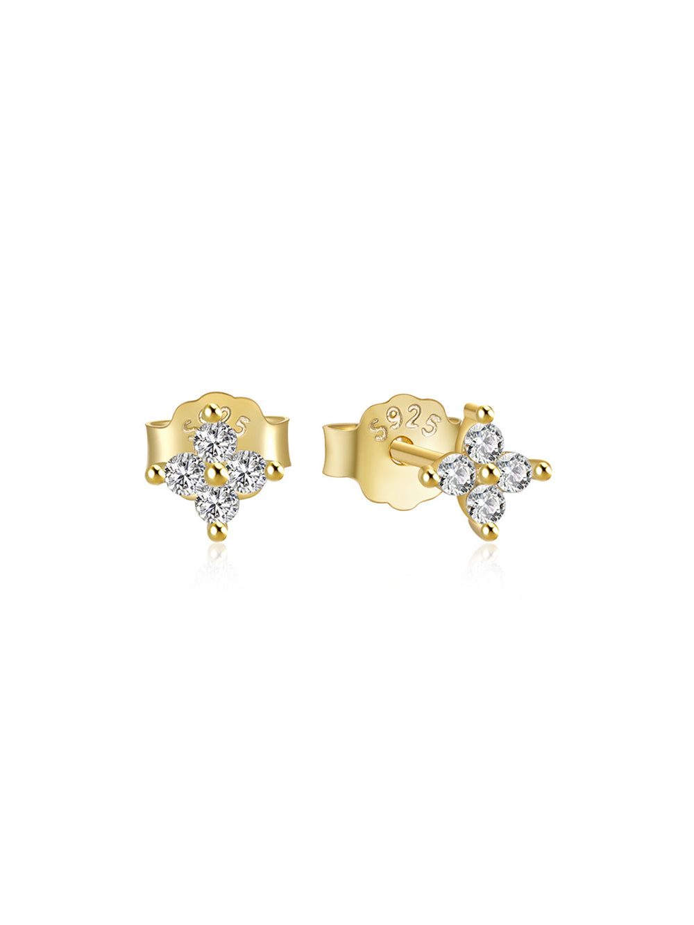 Chic Waterproof Flower Stud Earrings - Betella