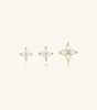 Chic Waterproof Flower Stud Earrings - Betella