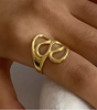 Gold Adjustable Ring – Fenton