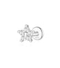 Butterfly Flower Earring Set with Zircon Stones – Reid