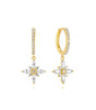 Butterfly Flower Earring Set with Zircon Stones – Reid
