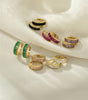 Hoop Earrings with Ultra Shine Cubic Zirconia – Marian