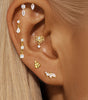 Water Drop Flatback Ear Stud Earrings with Cubic Zirconia – Lowe