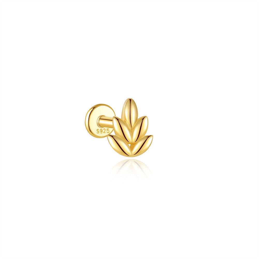 Water Drop Flatback Ear Stud Earrings with Cubic Zirconia – Lowe