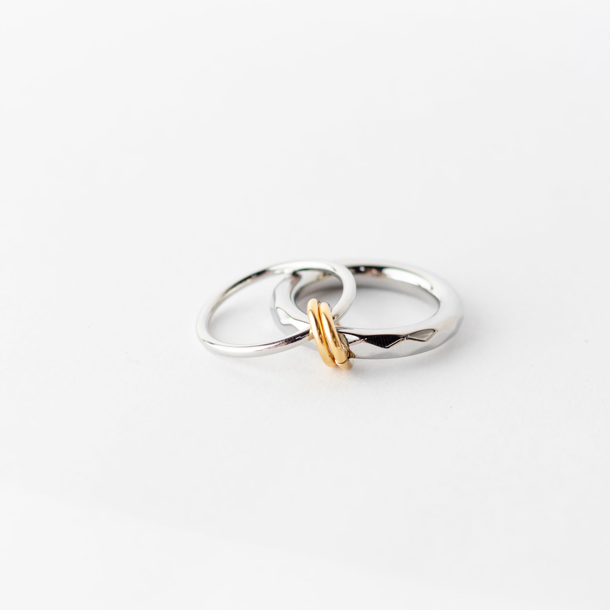 Double Layer Gold Ring for Everyday Wear – Charity