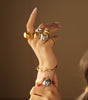 Elegant Gold Spherical Ring – Alfraye