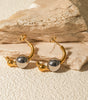 Elegant 925 Sterling Silver and 18K Gold Plated Old Money Style Earrings – Ardalle
