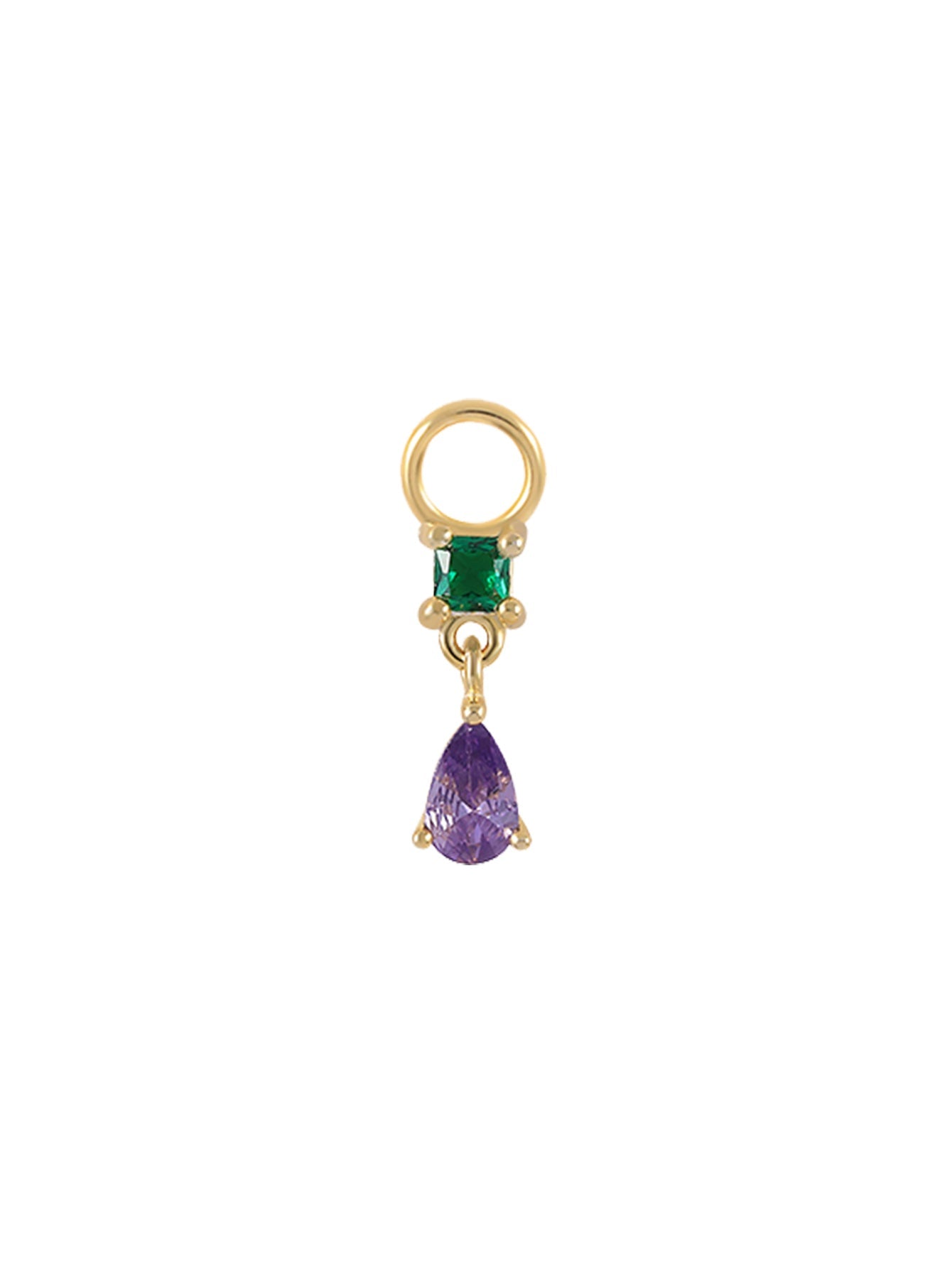Elegant Violet Earring Set -  Pattesley
