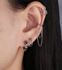 Waterproof Hoop Earrings – Dainty Clicker Design for Sensitive Skin - Davers