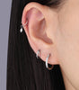Waterproof Marquise Dangle Earrings with Cubic Zirconia – Lydia