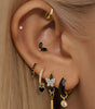 S925 Sterling Silver Heart Butterfly Earrings Set –Dorcas