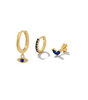 Hypoallergenic Blue Eye Earrings Set – Annabel