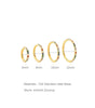 Cartilage Hoop with Cubic Zirconia – Unton